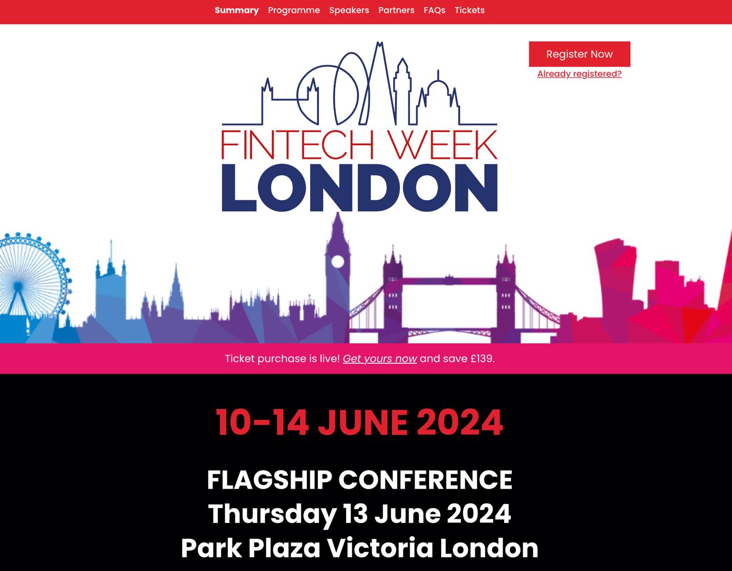 Fintech Week London