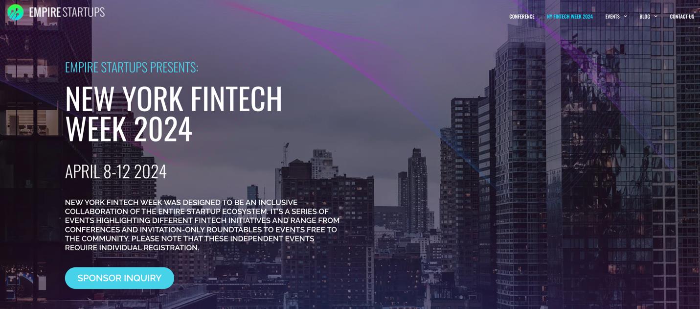 New York Fintech Week 2024