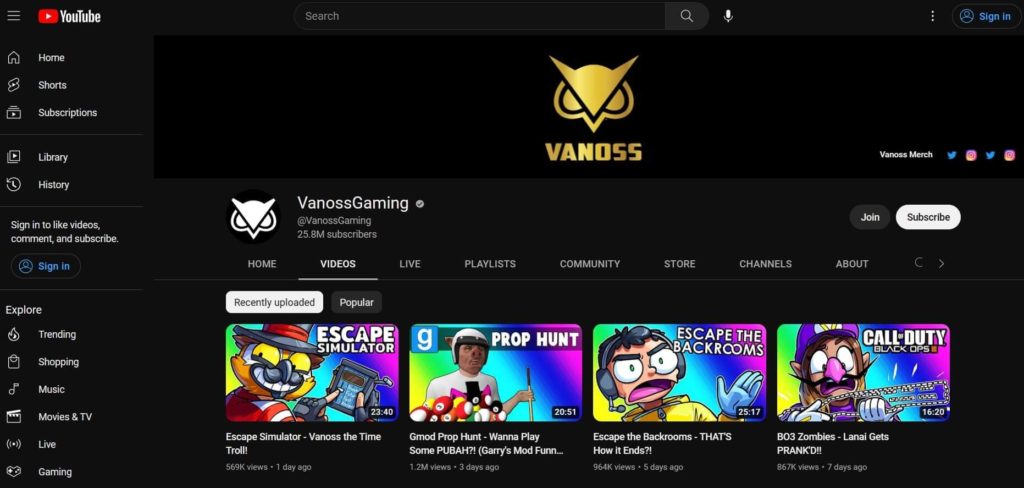 VanossGaming